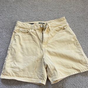 Yellow Wild Fable Highest Rise Bermuda Shorts